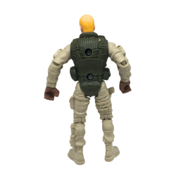 Figurine soldat militaire avec équipement tactique