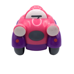 Voiture jouet enfant rose et violette