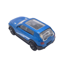 Voiture miniature SUV bleue modèle compact