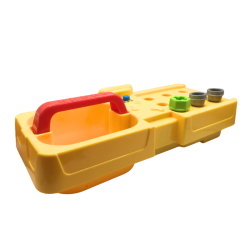 Boîte d’activités bébé multifonction avec formes et engrenages