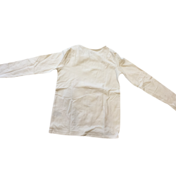 T-shirt manches longues enfant H&M blanc motif licorne 13 ans