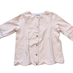 Gilet enfant Jacadi rose pâle 10 ans