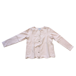Gilet enfant Jacadi rose pâle 10 ans