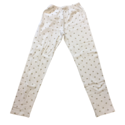 Ensemble pyjama enfant Petit Bateau blanc motifs étoiles 10 ans