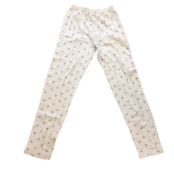 Ensemble pyjama enfant Petit Bateau blanc motifs étoiles 10 ans