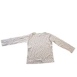 Ensemble pyjama enfant Petit Bateau blanc motifs animaux 10 ans