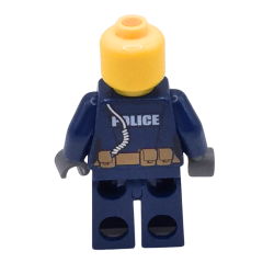 Figurine policier LEGO avec accessoires