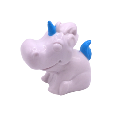 Figurine licorne violette jouet enfant