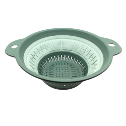 Passoire pliable en plastique avec poignées
