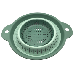 Passoire pliable en plastique avec poignées