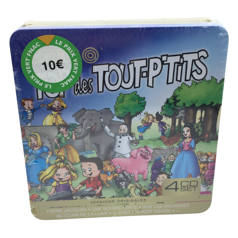 Coffret CD chansons enfants Les Tout-Petits