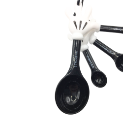 Lot de cuillères doseuses avec support