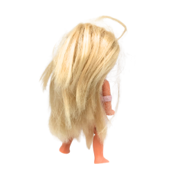 Mini poupée enfant cheveux blonds avec accessoires