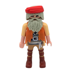 Figurine aventurier barbu Playmobil