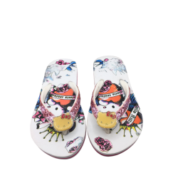 Tongs enfant Hello Kitty imprimé coloré