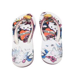 Tongs enfant Hello Kitty imprimé coloré