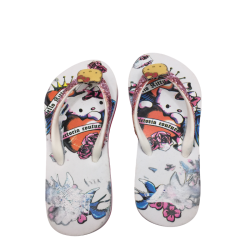 Tongs enfant Hello Kitty imprimé coloré