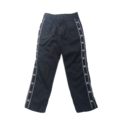 Pantalon Dolce & Gabbana noir avec bandes logo – Taille 7/8 – Occasion