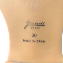 Sandales Jacadi Paris roses métallisées à volants – Taille 30 – Occasion