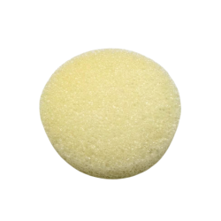 Éponge ronde nettoyante multi-usage – Coloris jaune – Neuve