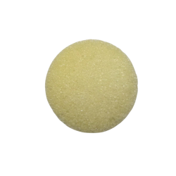 Éponge ronde nettoyante multi-usage – Coloris jaune – Neuve