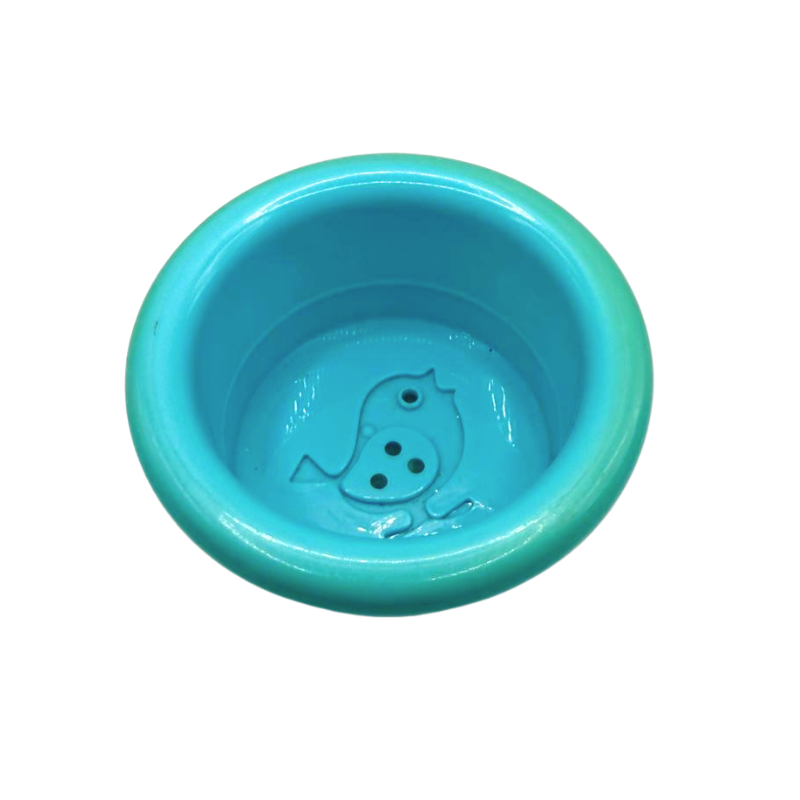 Petit accessoire de bain enfant avec trous d’écoulement – Coloris bleu – Occasion