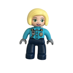 Figurine personnage policière – Jouet compatible briques de construction