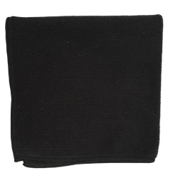 Chiffon microfibre noir – Nettoyage efficace sans traces