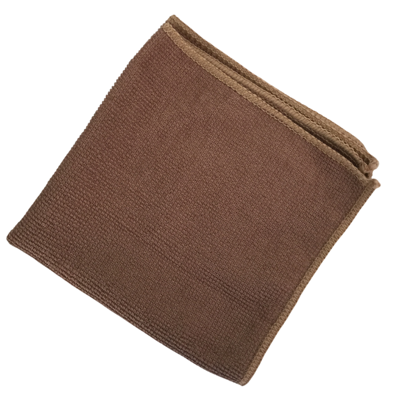 Chiffon microfibre marron – Nettoyage multi-surfaces