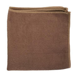 Chiffon microfibre marron – Nettoyage multi-surfaces