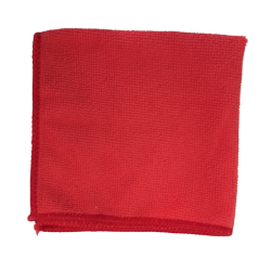 Chiffon microfibre rouge – Nettoyage multi-surfaces