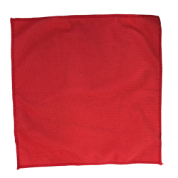Chiffon microfibre rouge – Nettoyage multi-surfaces