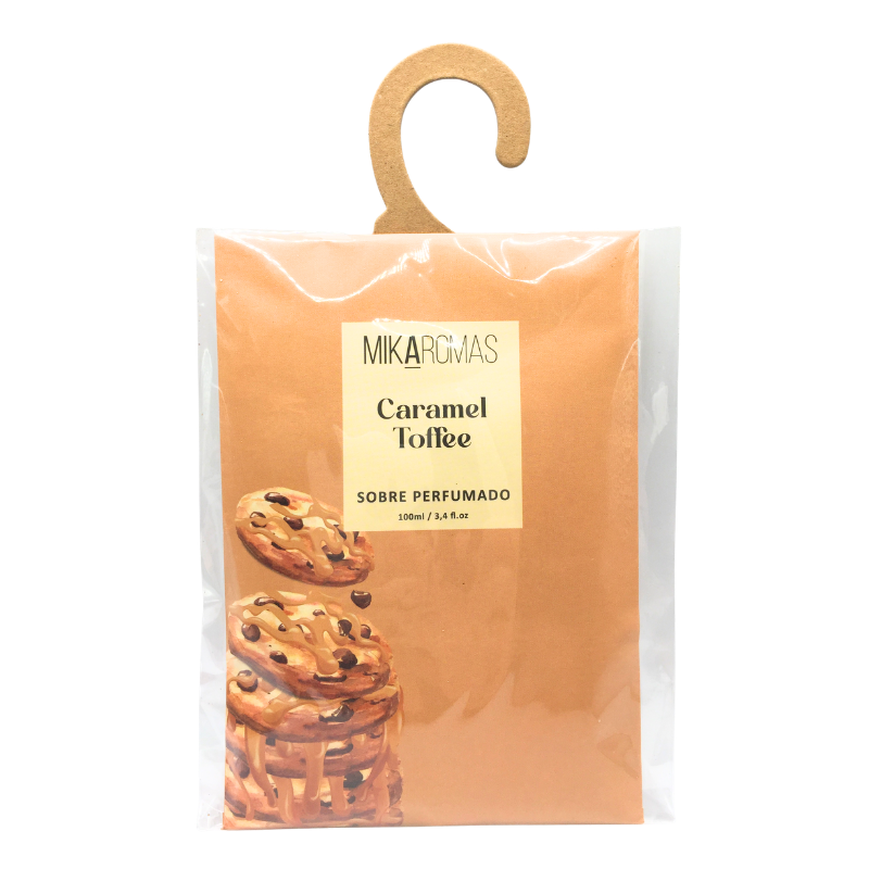 Sachet parfumé caramel toffee pour armoire