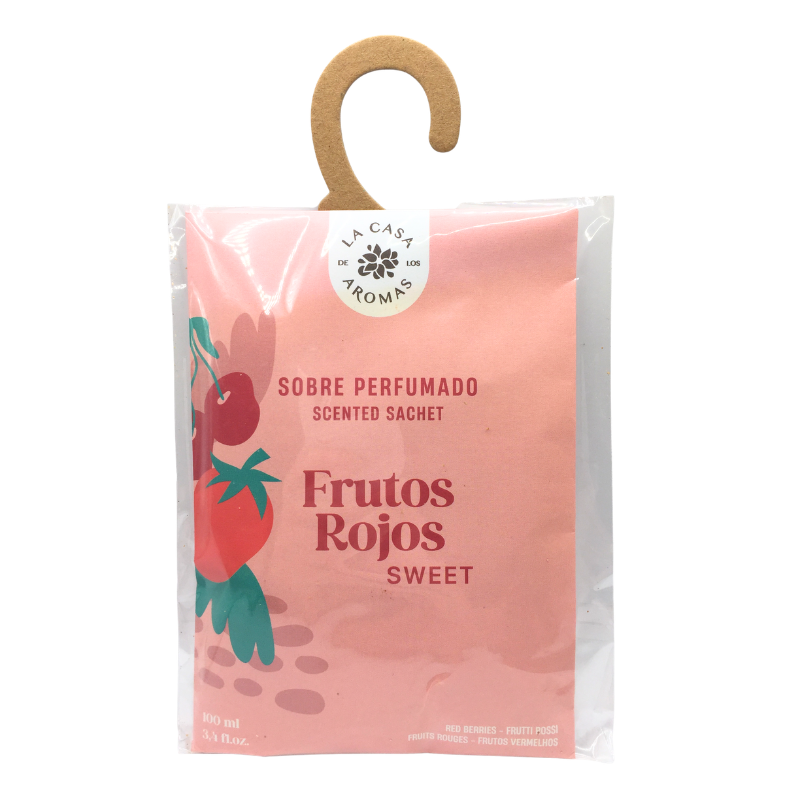 Sachet parfumé fruits rouges pour armoire