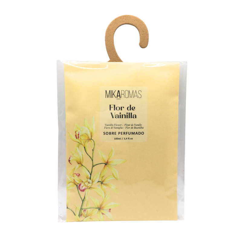 Sachet parfumé fleur de vanille pour armoire