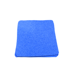 Lot de 5 chiffons microfibres bleus multi-usage
