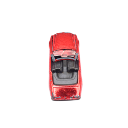 Voiture miniature cabriolet rouge métal