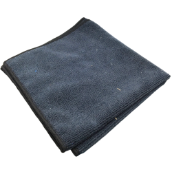 Chiffon microfibre noir multi-usage