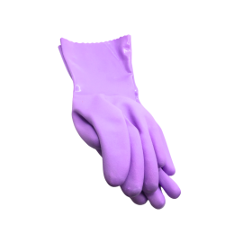 Paire de gants ménagers violet multi-usage