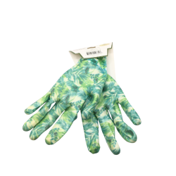 Gants de jardinage imprimé feuilles multi-usage
