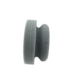 Éponge ronde ergonomique grise multi-usage