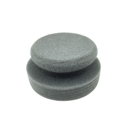 Éponge ronde ergonomique grise multi-usage