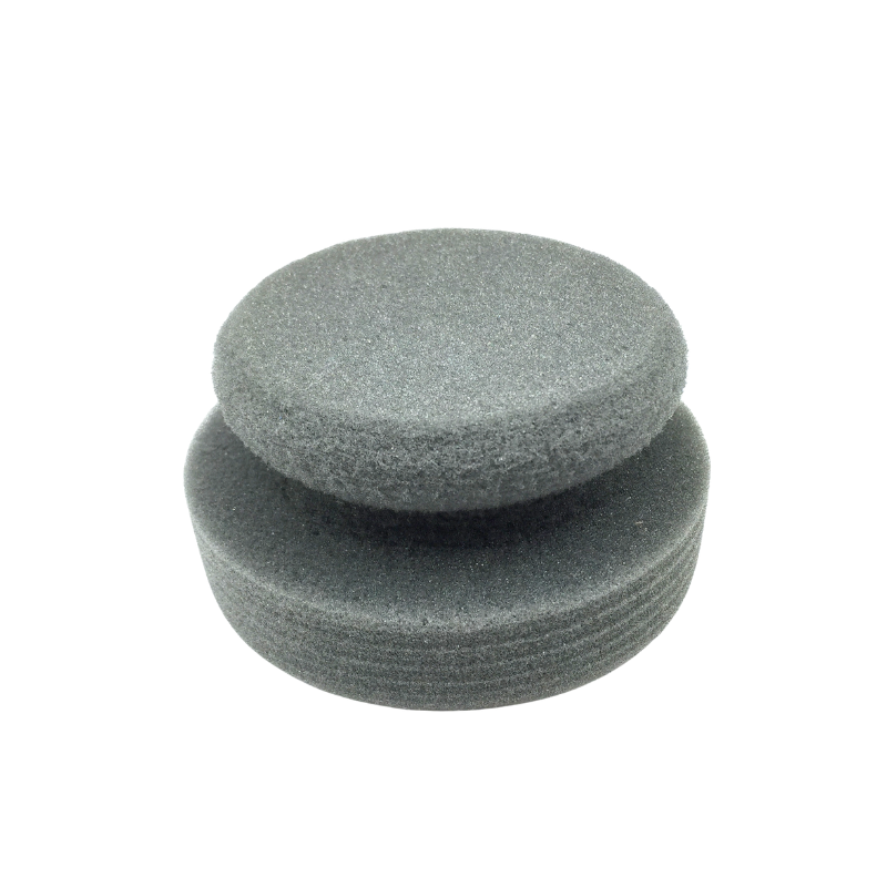 Éponge ronde ergonomique grise multi-usage