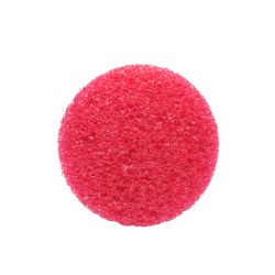 Éponge ronde rose multi-usage nettoyage