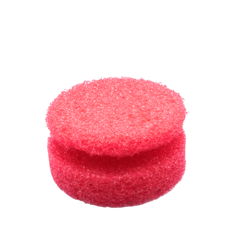 Éponge ronde ergonomique rose multi-usage