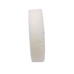 Éponge ronde blanche douce multi-usage