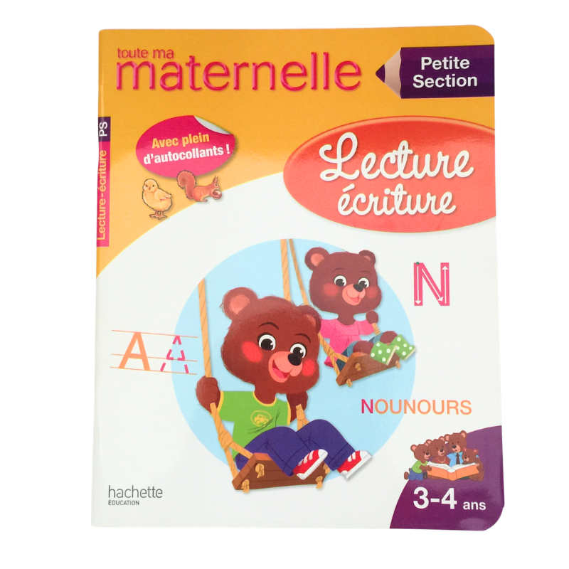 Livre enfant Toute ma maternelle lecture écriture PS
