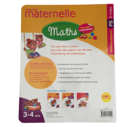 Livre enfant Toute ma maternelle maths PS