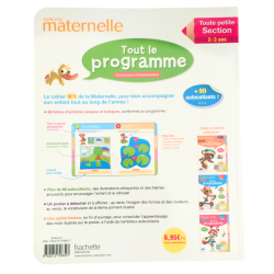 Livre enfant Toute ma maternelle tout le programme TPS