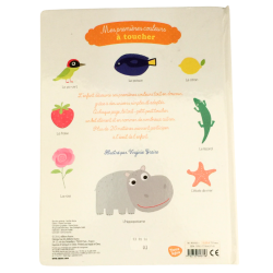 Livre enfant Mes premières couleurs à toucher